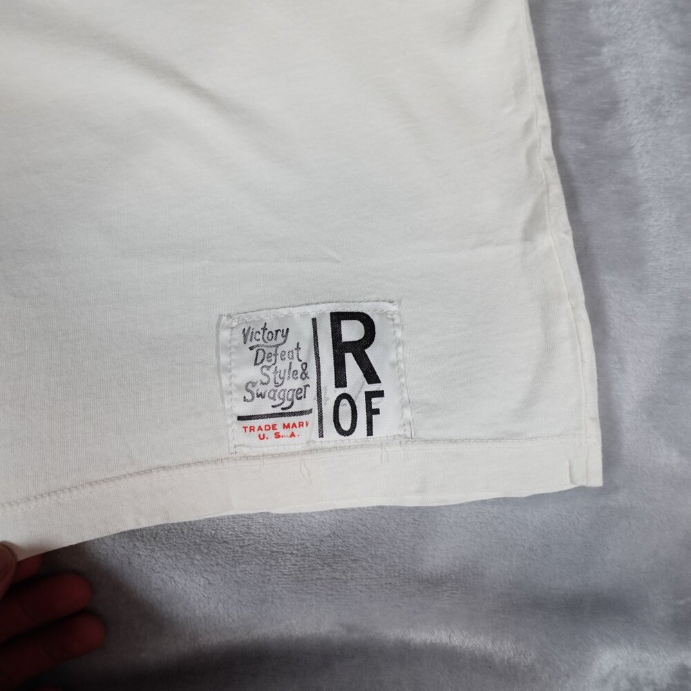 Roots Of Fight David Le Batard Art T Shirt Mens Medium Made In USA White NEW - Picture 4 of 8